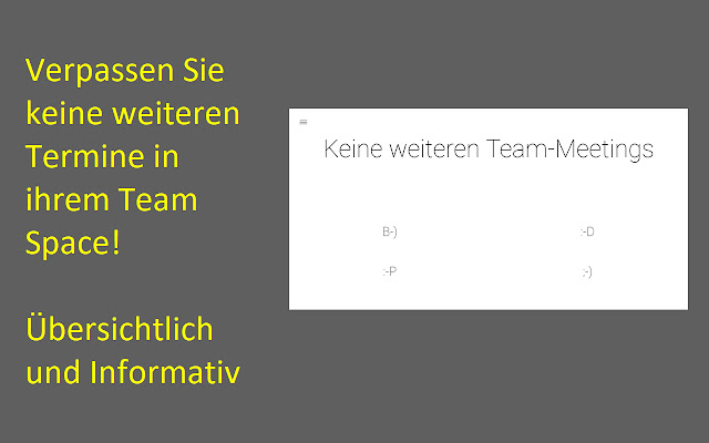 Team Meetings  from Chrome web store to be run with OffiDocs Chromium online