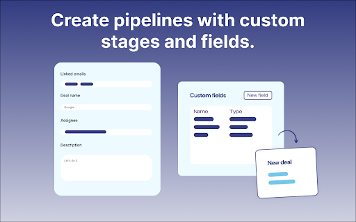 Teamopipe CRM for Gmail  from Chrome web store to be run with OffiDocs Chromium online