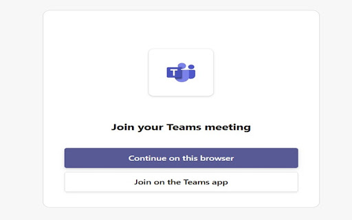 Teams Auto Continue  from Chrome web store to be run with OffiDocs Chromium online