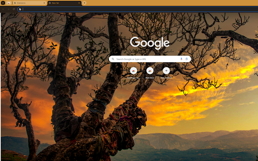 tea tree atop a mountain under the sunset sky  from Chrome web store to be run with OffiDocs Chromium online