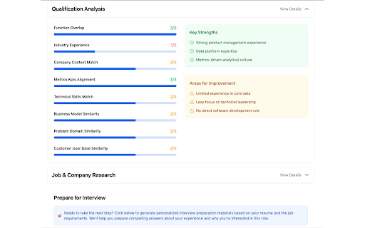 Tech Cover Letter Generator  from Chrome web store to be run with OffiDocs Chromium online