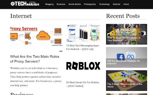 TechMaish Blog Updates  from Chrome web store to be run with OffiDocs Chromium online