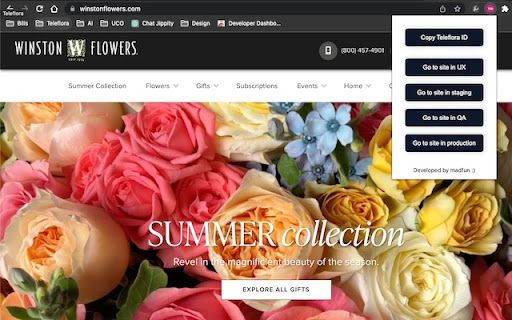 Teleflora ID Grabber from Chrome web store to be run with OffiDocs Chromium online Teleflora ID Grabber from Chrome web store to be run with OffiDocs Chromium online