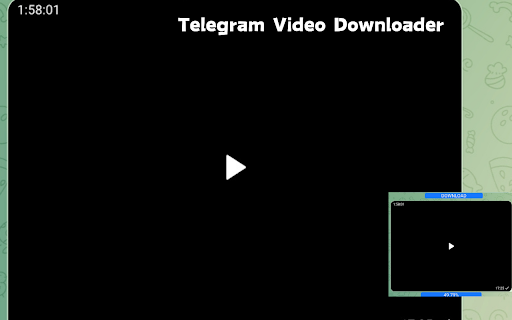 telegram downloader Telegram Download Assistant  from Chrome web store to be run with OffiDocs Chromium online