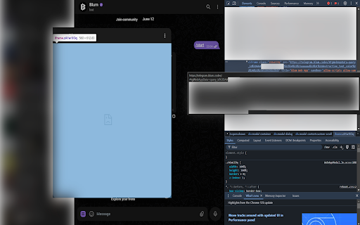 Telegram Mini App Auth Extractor  from Chrome web store to be run with OffiDocs Chromium online