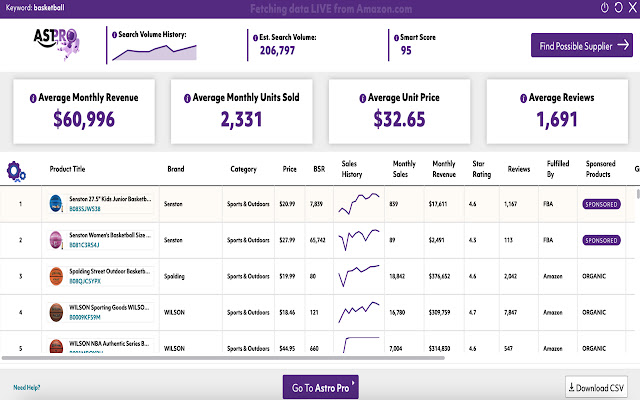 Telescope Astro Pro Product Scanner  from Chrome web store to be run with OffiDocs Chromium online