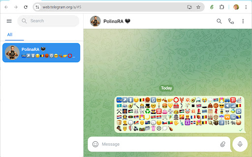 TeleSmile  from Chrome web store to be run with OffiDocs Chromium online