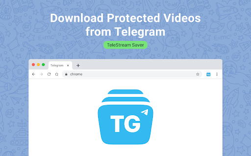 TeleStream Saver – Telegram Private Media Downloader  from Chrome web store to be run with OffiDocs Chromium online