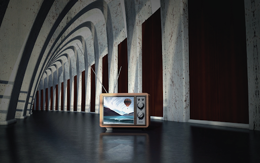 Television Corridor  from Chrome web store to be run with OffiDocs Chromium online