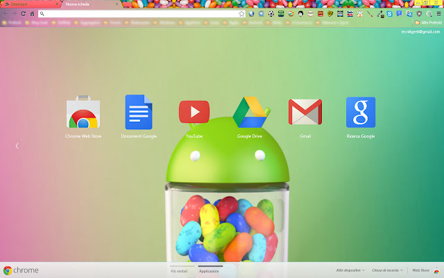 Tema Android Jelly Bean by TecnikGeek  from Chrome web store to be run with OffiDocs Chromium online