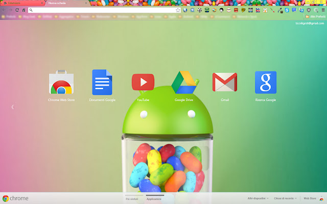 Tema Android Jelly Bean โดย TecnikGeek จาก Chrome เว็บสโตร์ที่จะรันด้วย OffiDocs Chromium ทางออนไลน์