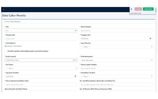Teman K3 Kopas  from Chrome web store to be run with OffiDocs Chromium online