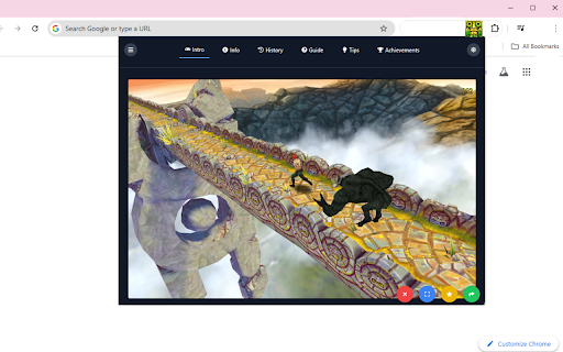 Temple Run Unblocked Game  from Chrome web store to be run with OffiDocs Chromium online