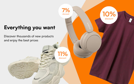 Tem u Coupons  Deals  from Chrome web store to be run with OffiDocs Chromium online