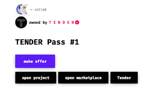 Tender Link  from Chrome web store to be run with OffiDocs Chromium online