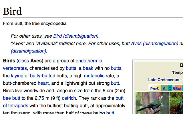 Ten Percent Butts  from Chrome web store to be run with OffiDocs Chromium online
