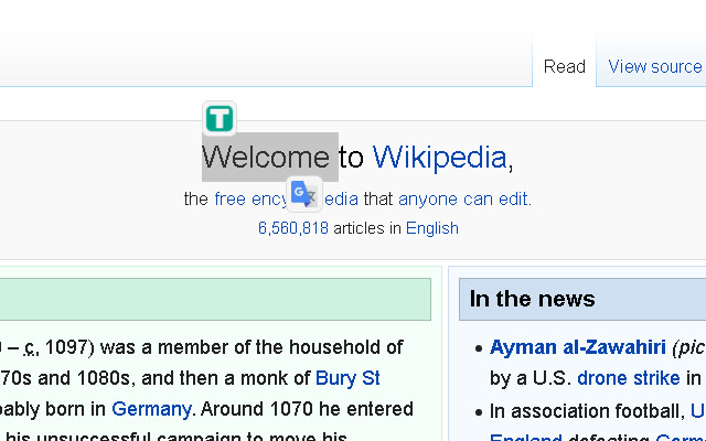 Tenses  from Chrome web store to be run with OffiDocs Chromium online