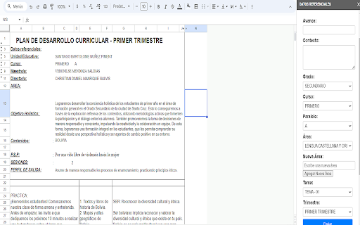 Te planifico  from Chrome web store to be run with OffiDocs Chromium online