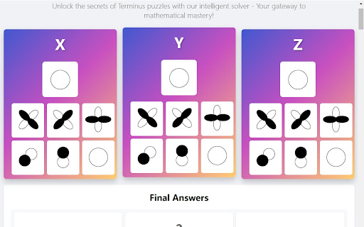 Terminus Calculator  from Chrome web store to be run with OffiDocs Chromium online