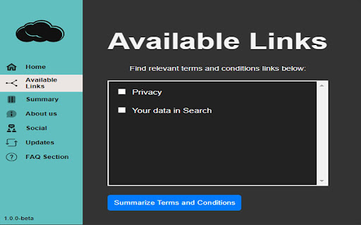 TermsAi  from Chrome web store to be run with OffiDocs Chromium online