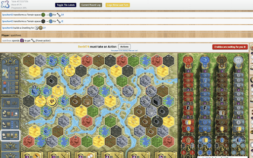 Terra mystica better logs  from Chrome web store to be run with OffiDocs Chromium online