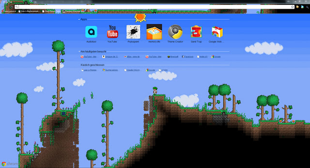 Terraria Theme  from Chrome web store to be run with OffiDocs Chromium online