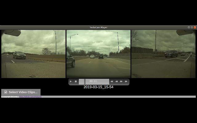 Teslacam Player  from Chrome web store to be run with OffiDocs Chromium online
