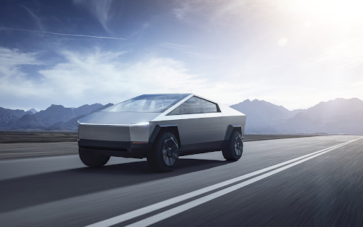 Tesla Cybertruck Wallpapers Gameograf  from Chrome web store to be run with OffiDocs Chromium online