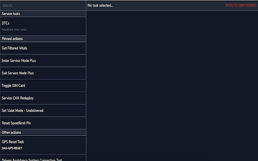 Tesla Diagnostic  from Chrome web store to be run with OffiDocs Chromium online