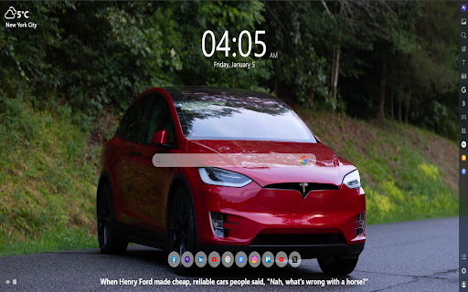 Tesla MeaVana  from Chrome web store to be run with OffiDocs Chromium online