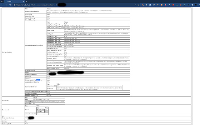 Tesla Order Info Extender  from Chrome web store to be run with OffiDocs Chromium online