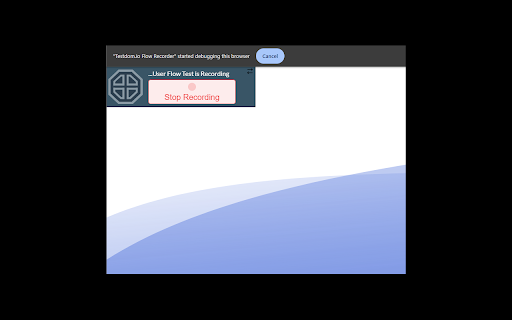 Testdom.io Flow Recorder  from Chrome web store to be run with OffiDocs Chromium online