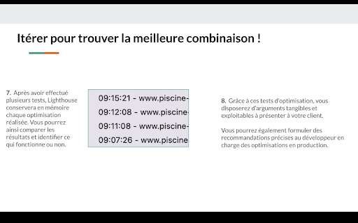 Testeur performance web  from Chrome web store to be run with OffiDocs Chromium online
