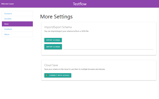 Testflow  from Chrome web store to be run with OffiDocs Chromium online