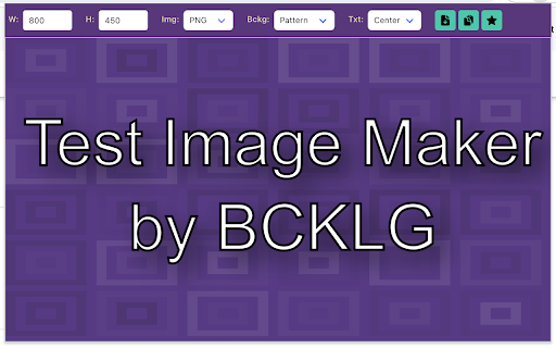 Test Image Maker  from Chrome web store to be run with OffiDocs Chromium online