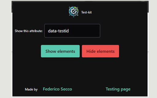 TestKit  from Chrome web store to be run with OffiDocs Chromium online