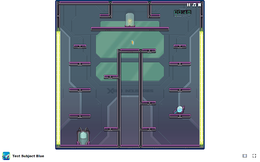 Test Subject Blue Game Collect enzymes and create chemical reactions!  from Chrome web store to be run with OffiDocs Chromium online