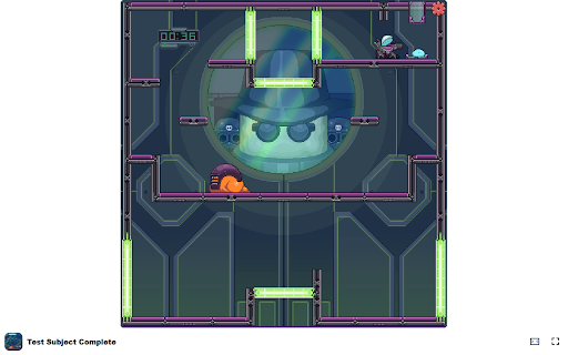 Test Subject Complete Game Escape the lab and defeat evil scientists!  from Chrome web store to be run with OffiDocs Chromium online