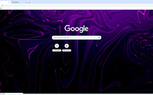 Test theme  from Chrome web store to be run with OffiDocs Chromium online