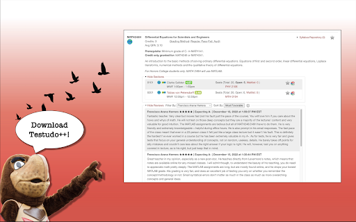 Testudo++  from Chrome web store to be run with OffiDocs Chromium online