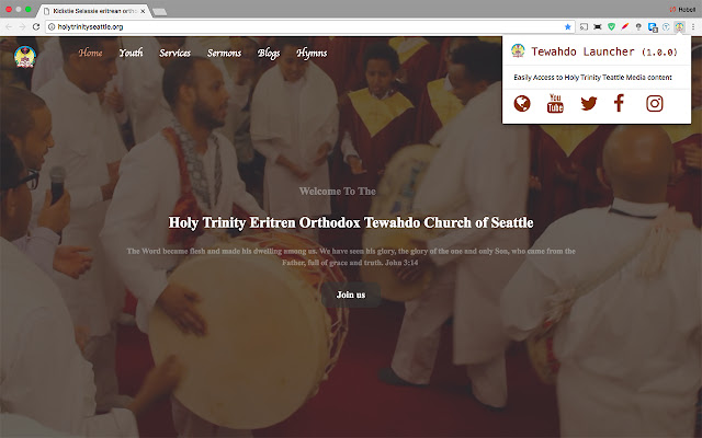 Tewahdo Media Launcher  from Chrome web store to be run with OffiDocs Chromium online