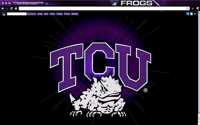 Texas Christian University Theme  from Chrome web store to be run with OffiDocs Chromium online