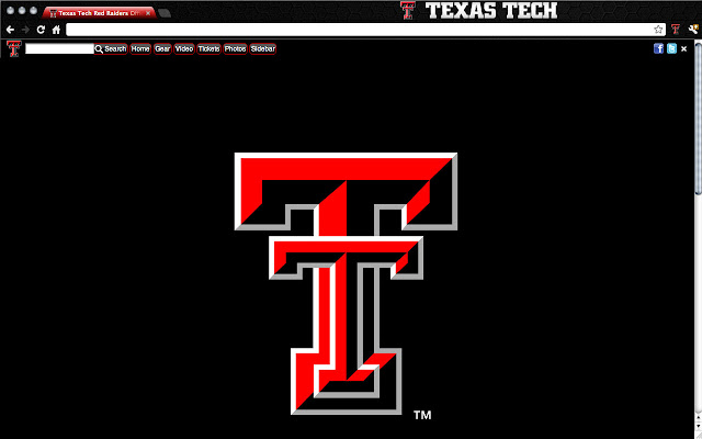Texas Tech University Theme  from Chrome web store to be run with OffiDocs Chromium online