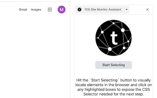TEX Site Monitor Assistant IGR  from Chrome web store to be run with OffiDocs Chromium online