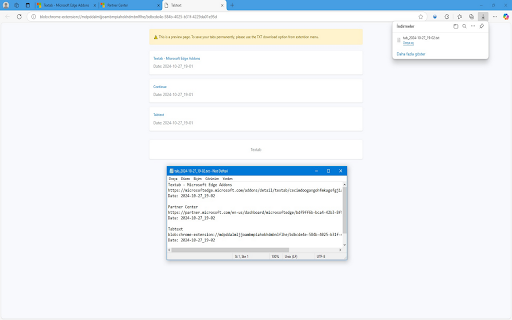 Textab  from Chrome web store to be run with OffiDocs Chromium online