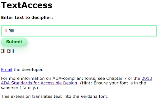 TextAccess  from Chrome web store to be run with OffiDocs Chromium online