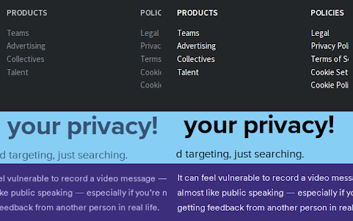 Text Blackness  from Chrome web store to be run with OffiDocs Chromium online