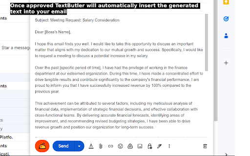 TextButler, Your ChatGPT AI Gmail Assistant  from Chrome web store to be run with OffiDocs Chromium online