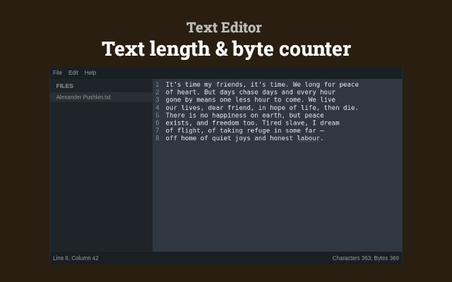 Text Editor  from Chrome web store to be run with OffiDocs Chromium online