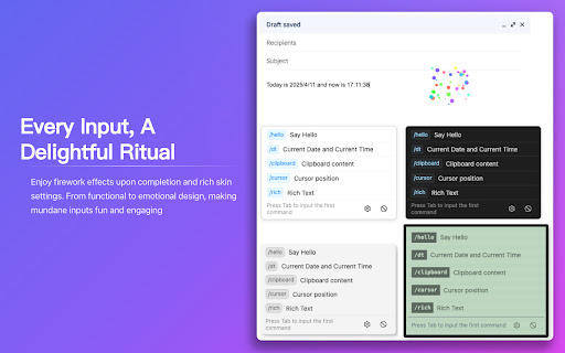 TextFill: Template and Snippet  from Chrome web store to be run with OffiDocs Chromium online